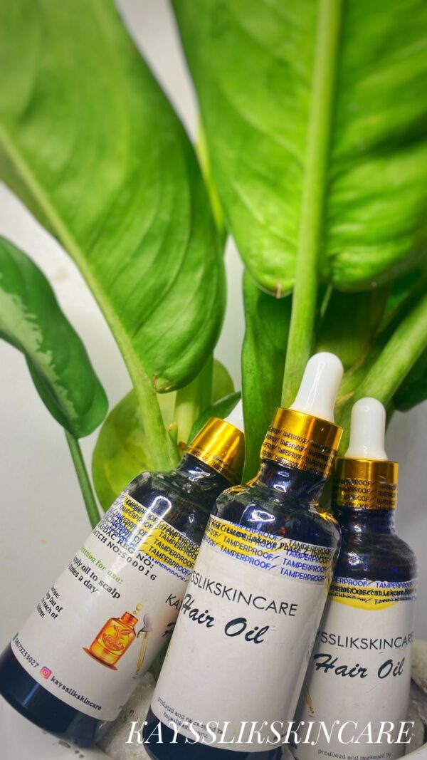 kaysslikskincare hair oil